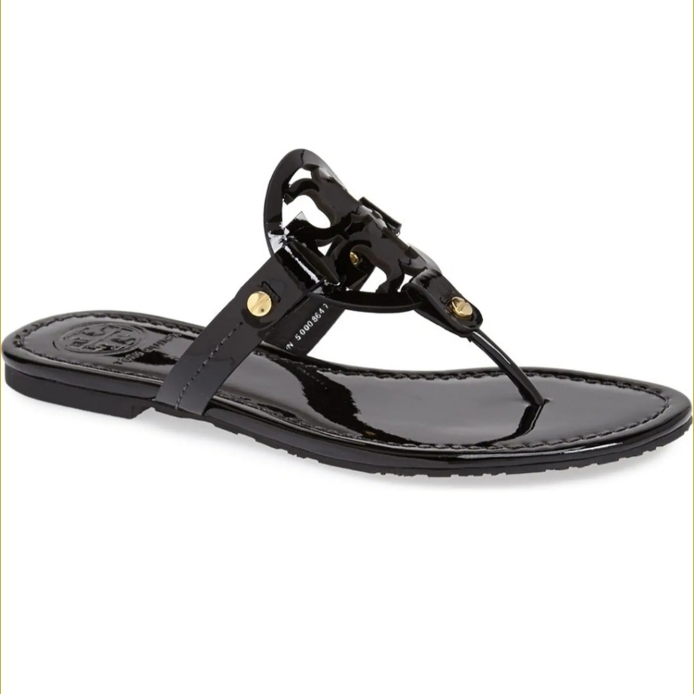 Like new Tory Burch Miller Patent Sandal